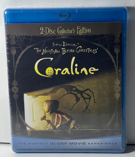 Coraline blu ray disc - blu-ray, 2