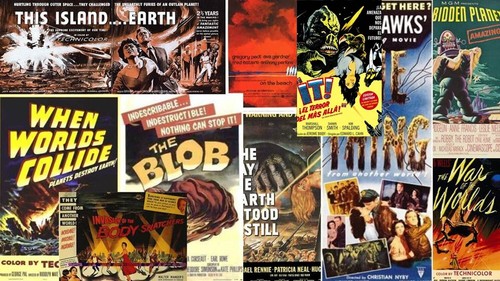 Fifty 1950s sci movies - sci, fi